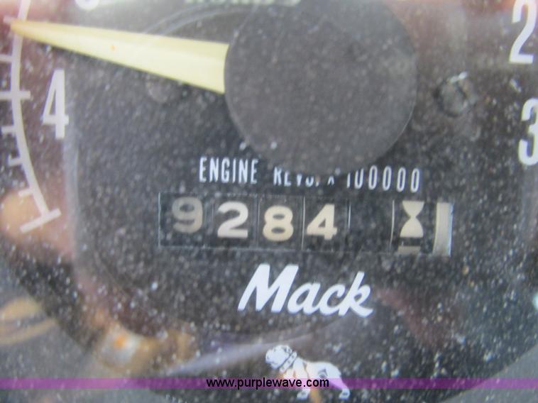 image for item F4197 1979 Mack crane hoist semi truck