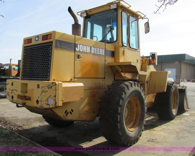 image for item F4218 1994 John Deere 544G  wheel loader