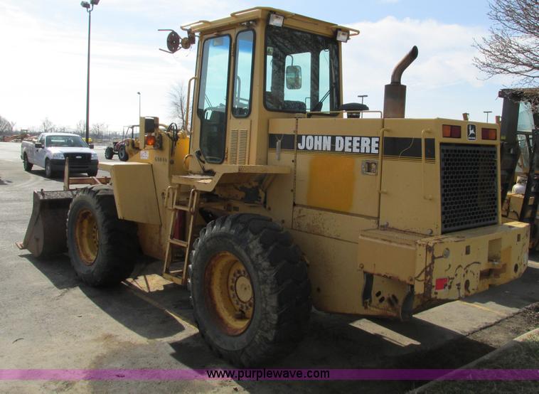 image for item F4218 1994 John Deere 544G  wheel loader