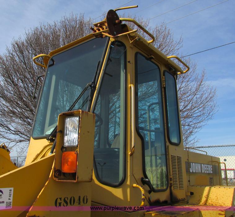 image for item F4218 1994 John Deere 544G  wheel loader