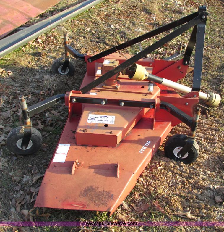 image for item F4219 Bush Hog FTH 720 72" finish mower