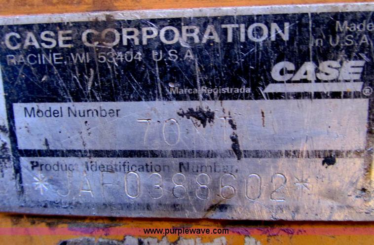 image for item F4247 2003 Case 70XT skid steer