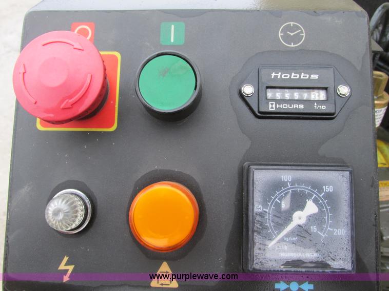 image for item F4298 Ingersoll Rand SSR-HP7.5 air compressor