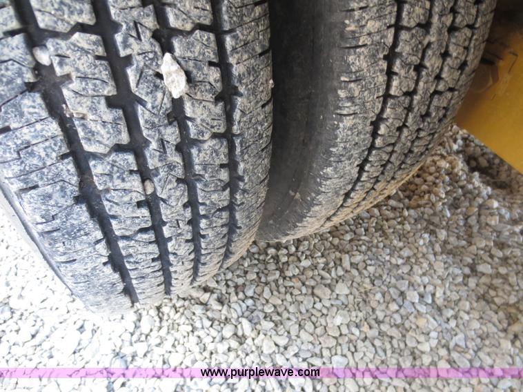 image for item F6588 2000 Behnke 14 ton equipment trailer