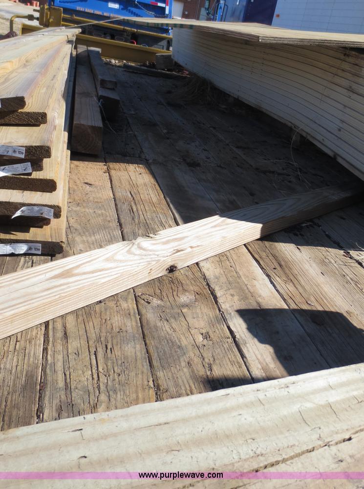 image for item F6588 2000 Behnke 14 ton equipment trailer