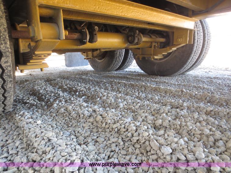 image for item F6588 2000 Behnke 14 ton equipment trailer