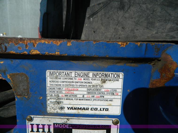 image for item G7677 2006 IHI 15NX2 mini excavator