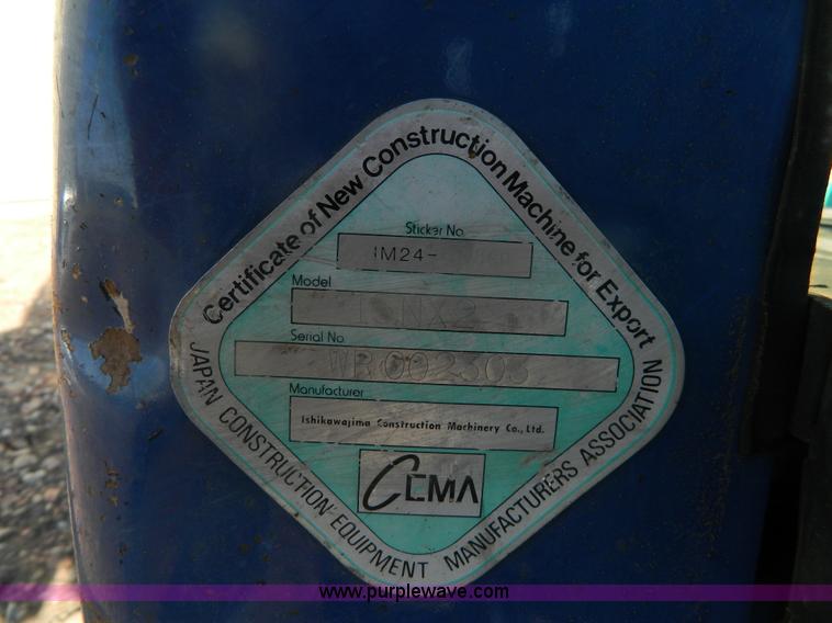 image for item G7677 2006 IHI 15NX2 mini excavator