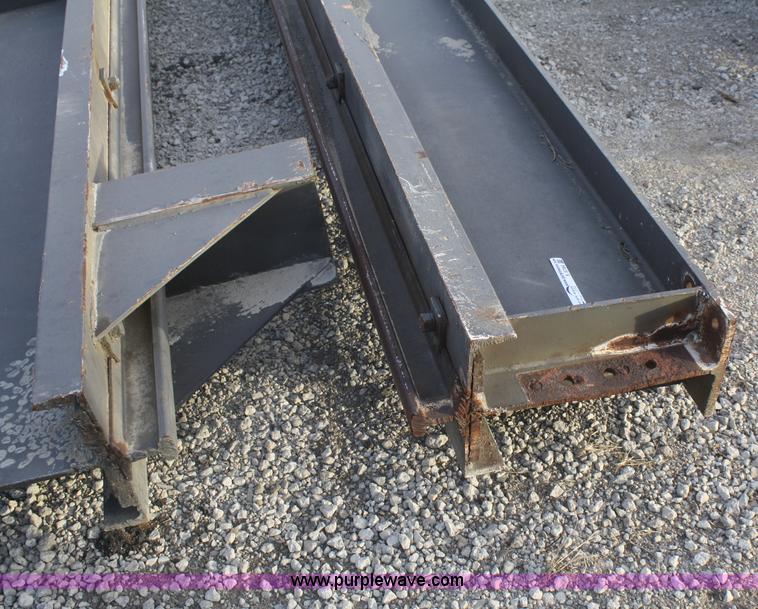 image for item S9784 (2) 30.5'L beams