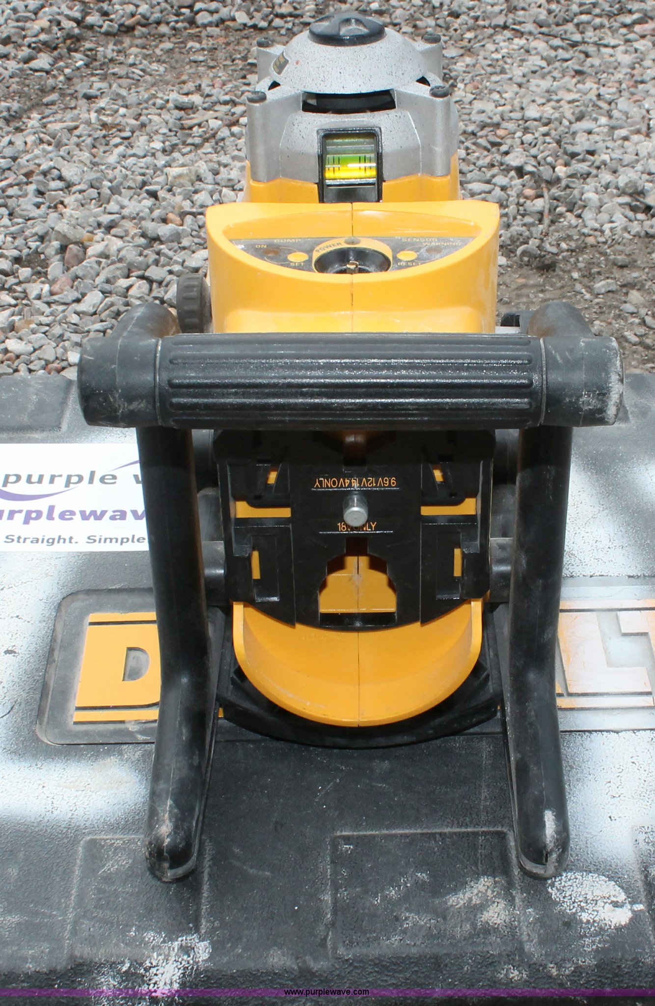 DeWalt DW073 cordless rotary laser in Wichita, KS Item E3055 sold Purple Wave