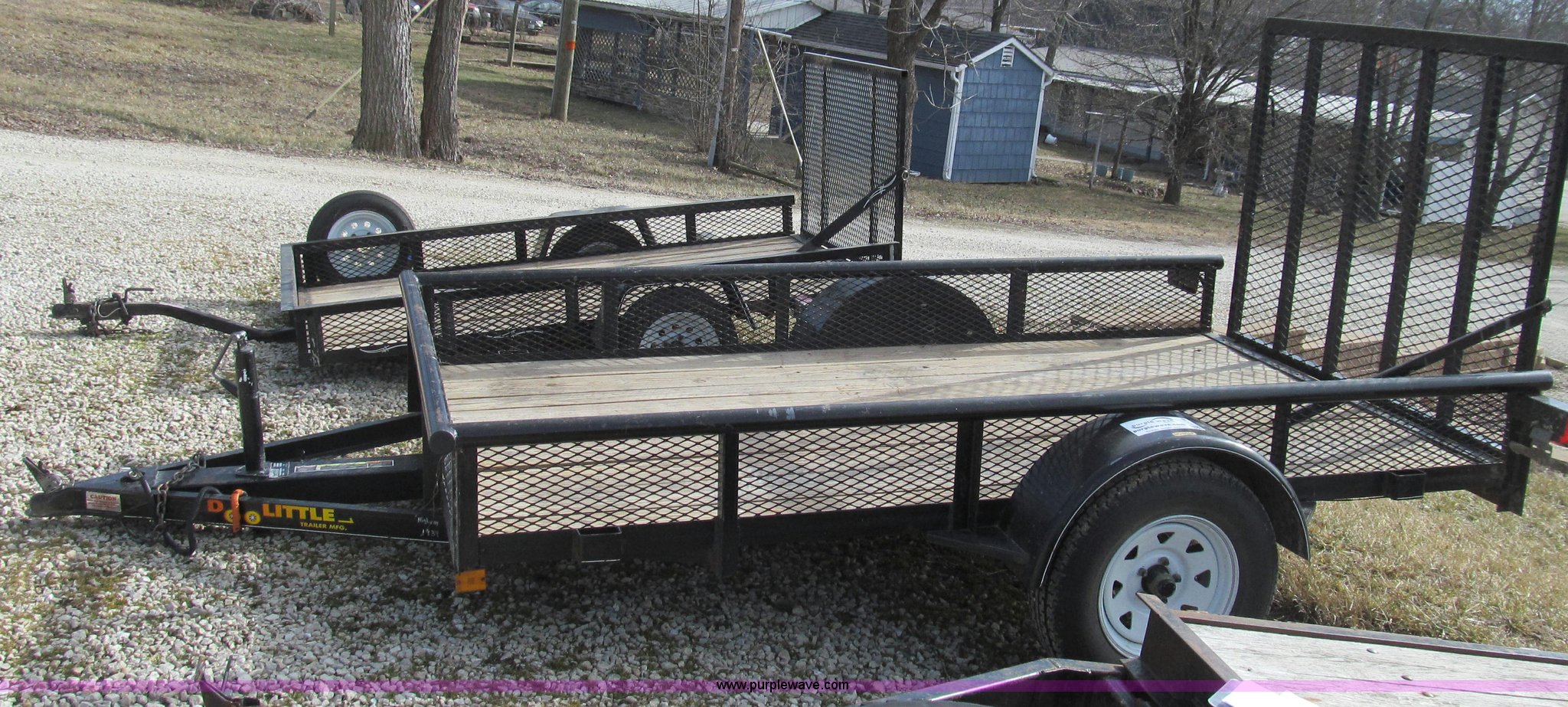 2005 Doolittle trailer in Jefferson City, MO Item E3709 sold Purple