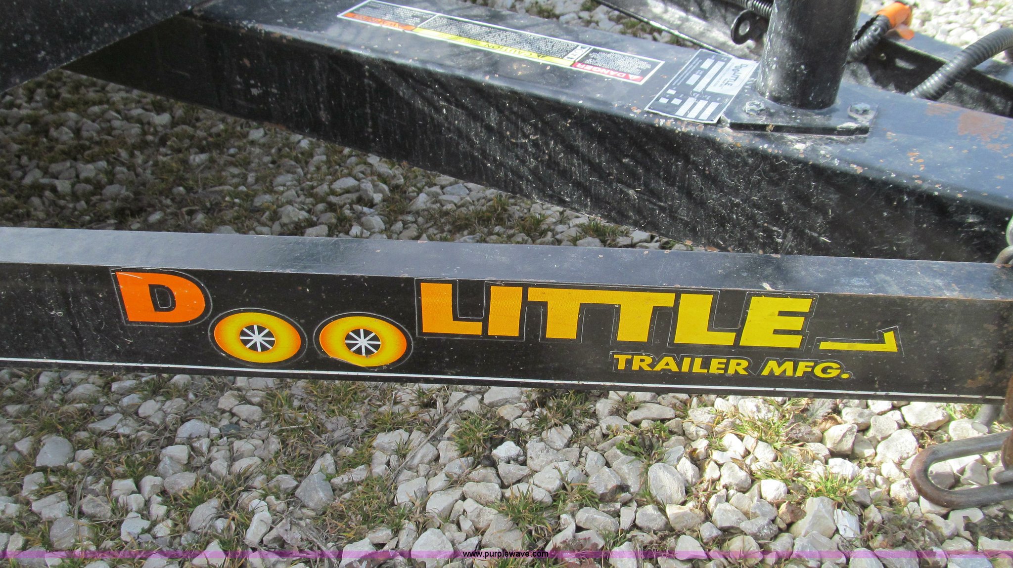 2005 Doolittle trailer in Jefferson City, MO Item E3709 sold Purple