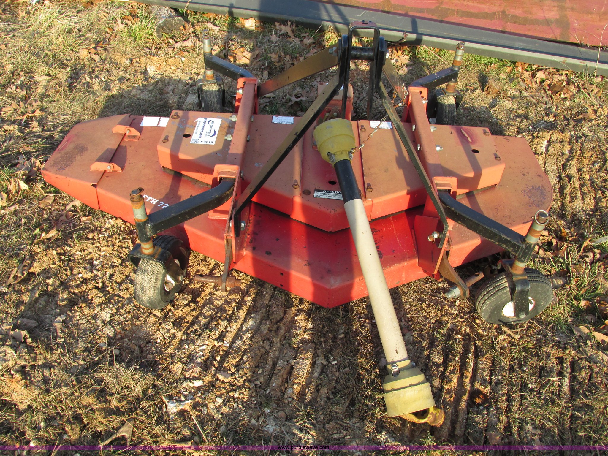 Bush Hog FTH 720 72" finish mower in Gravois Mills, MO Item F4219