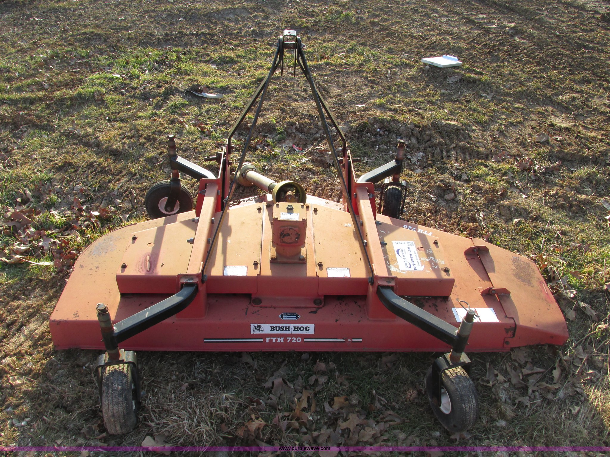 Bush Hog FTH 720 72" finish mower in Gravois Mills, MO Item F4219