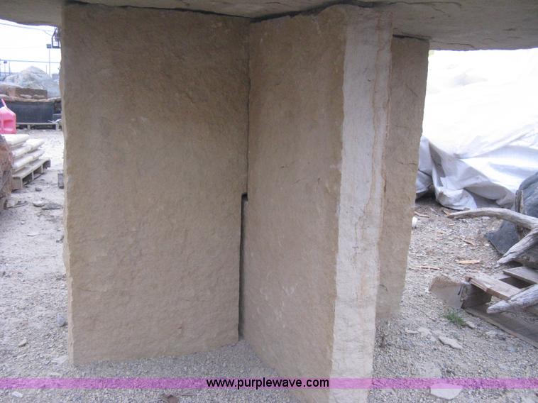 image for item AG9660 60" - 3 piece round buff stone table