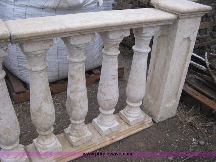 image for item AG9661 Mediterranean natural stone baluster railings