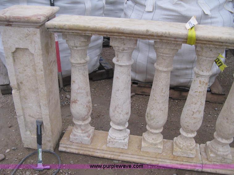 image for item AG9661 Mediterranean natural stone baluster railings