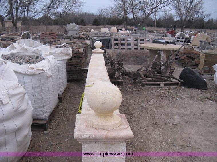 image for item AG9661 Mediterranean natural stone baluster railings
