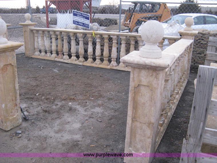 image for item AG9662 Mediterranean natural stone baluster railings