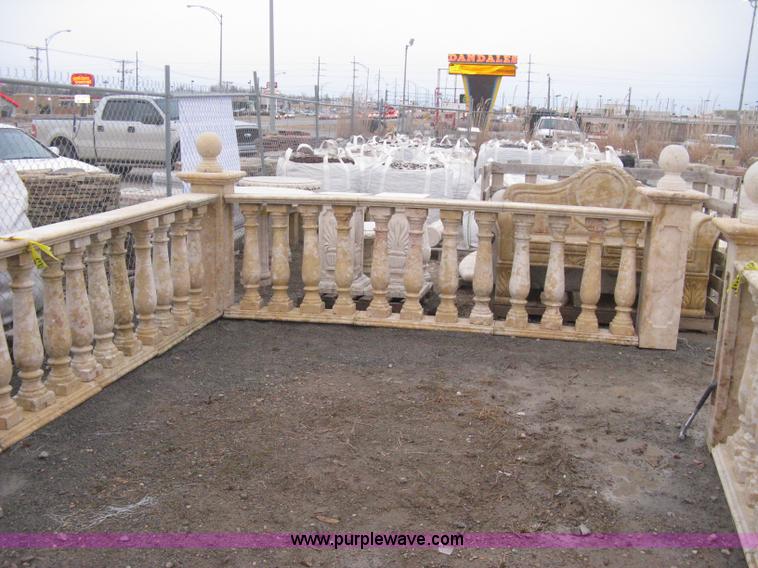 image for item AG9662 Mediterranean natural stone baluster railings