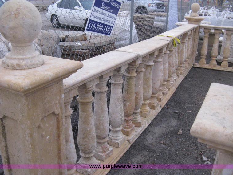 image for item AG9662 Mediterranean natural stone baluster railings