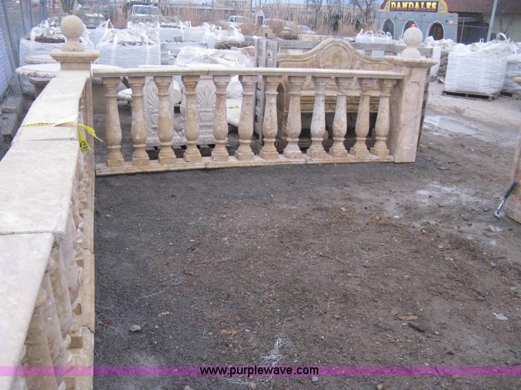 image for item AG9662 Mediterranean natural stone baluster railings