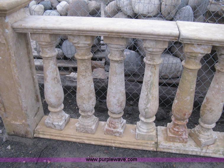 image for item AG9662 Mediterranean natural stone baluster railings