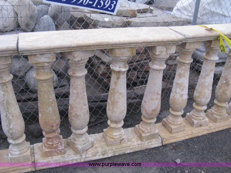 image for item AG9662 Mediterranean natural stone baluster railings