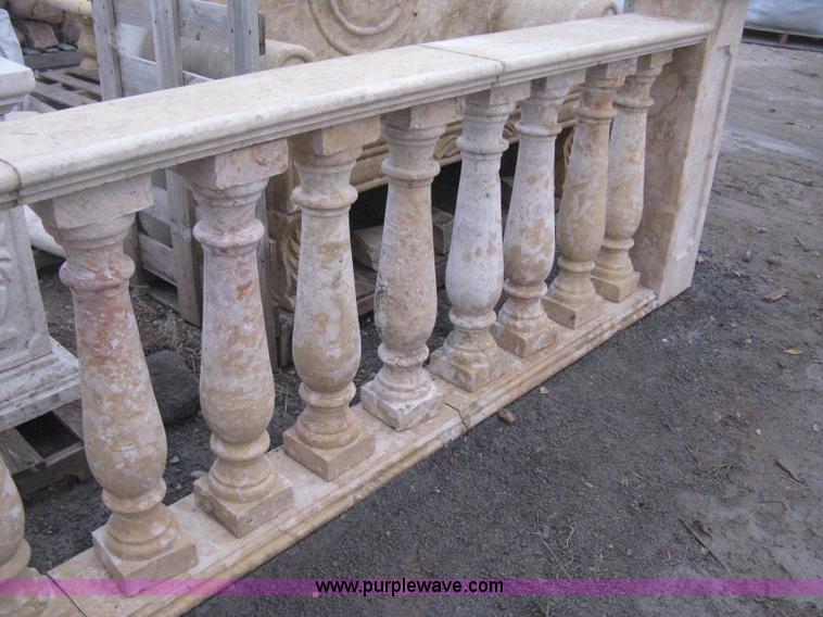 image for item AG9662 Mediterranean natural stone baluster railings