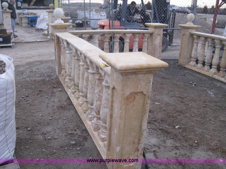 image for item AG9663 Mediterranean natural stone baluster railings