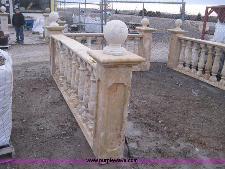 image for item AG9663 Mediterranean natural stone baluster railings