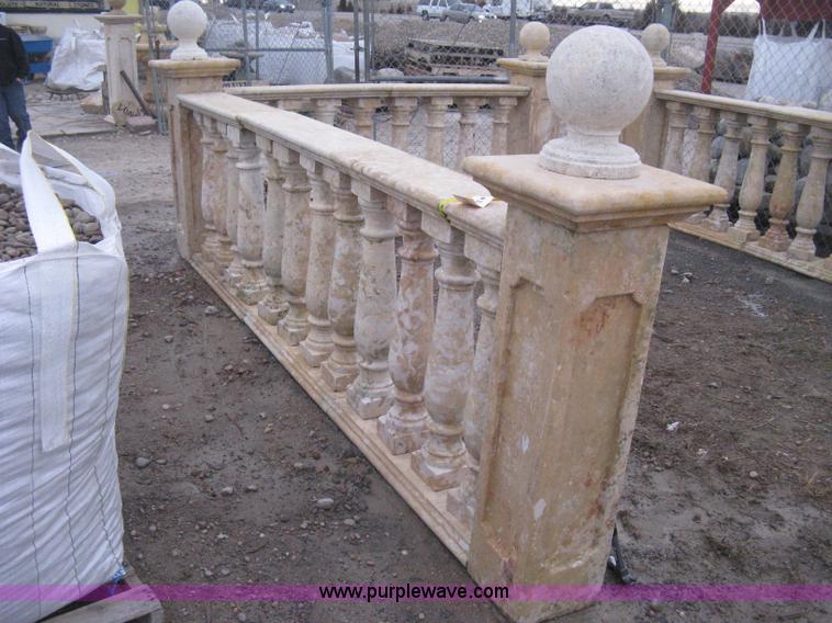 image for item AG9663 Mediterranean natural stone baluster railings