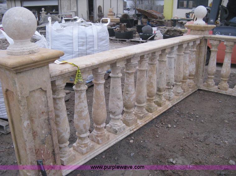image for item AG9663 Mediterranean natural stone baluster railings