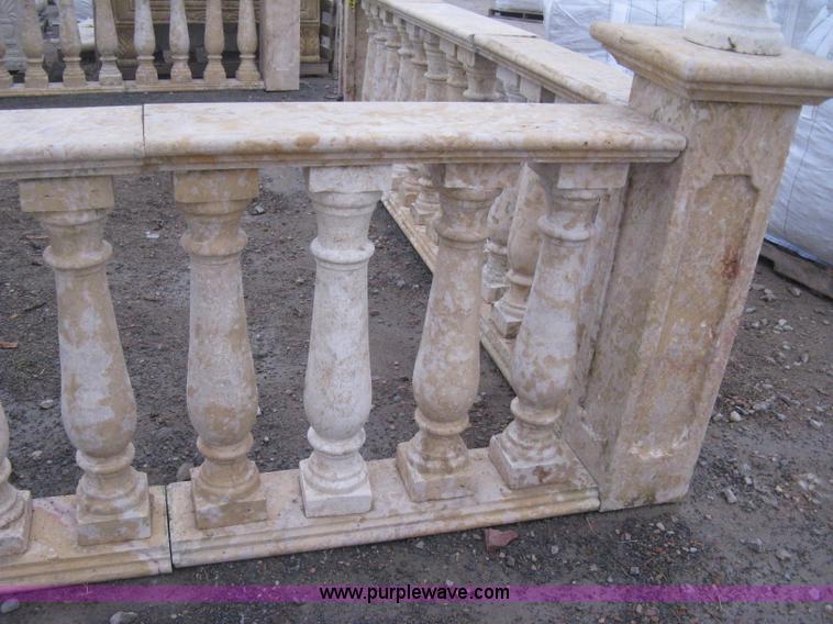 image for item AG9663 Mediterranean natural stone baluster railings