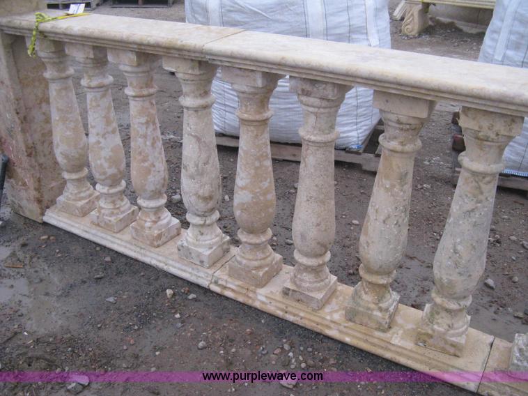 image for item AG9663 Mediterranean natural stone baluster railings
