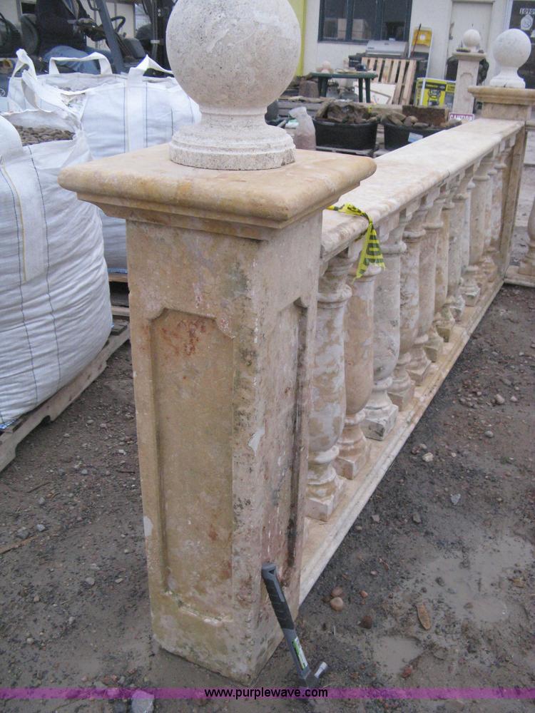 image for item AG9663 Mediterranean natural stone baluster railings