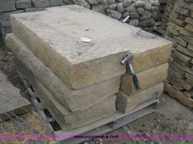 image for item AK9076 6 buff stone steps, 3-4 feet long and 3-5 feet long