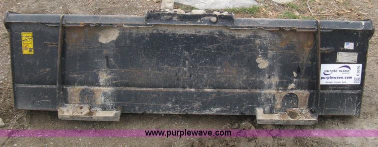 image for item E3076 Bradco skid steer bucket