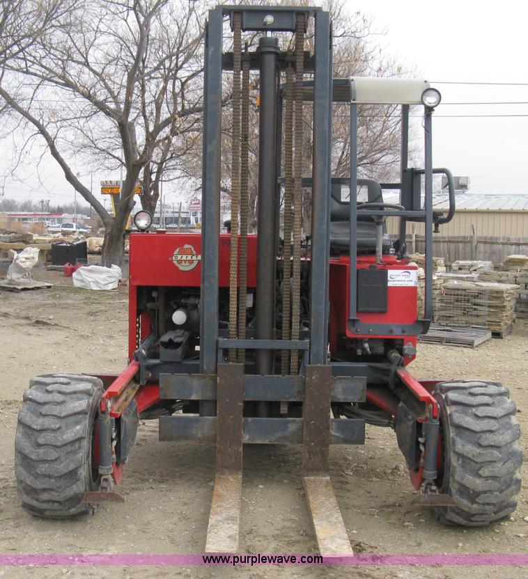 image for item E3077 1997 Moffett M5000 piggy back forklift