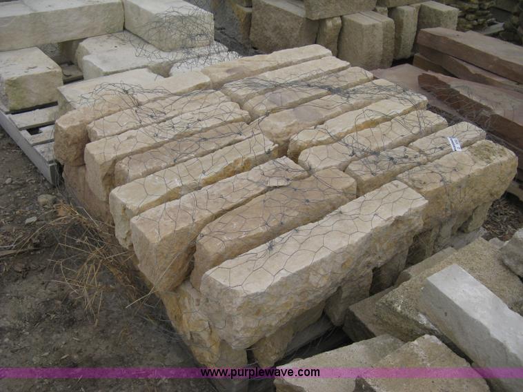 image for item Z9763 Miscellaneous cut limestone on 3 pallets