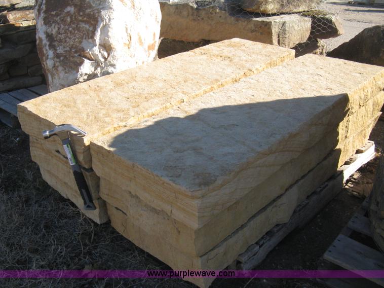 image for item Z9937 6 pieces, 5 feet wide buff stone.