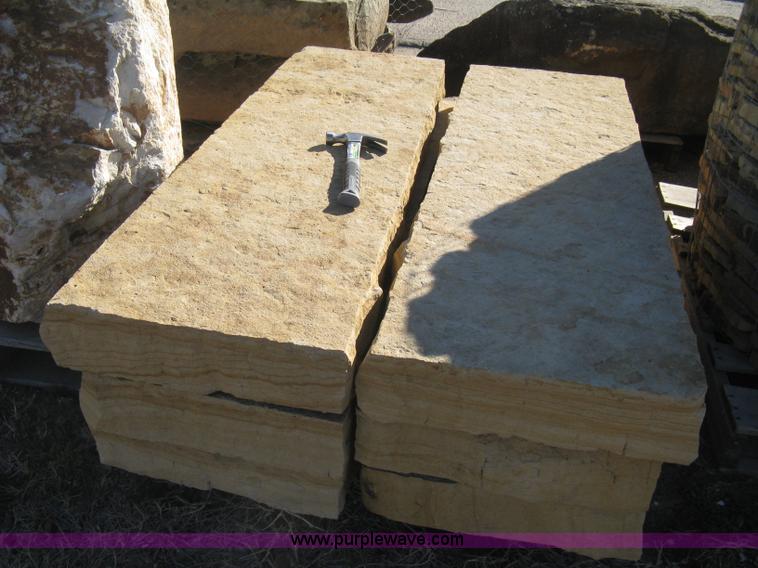 image for item Z9937 6 pieces, 5 feet wide buff stone.