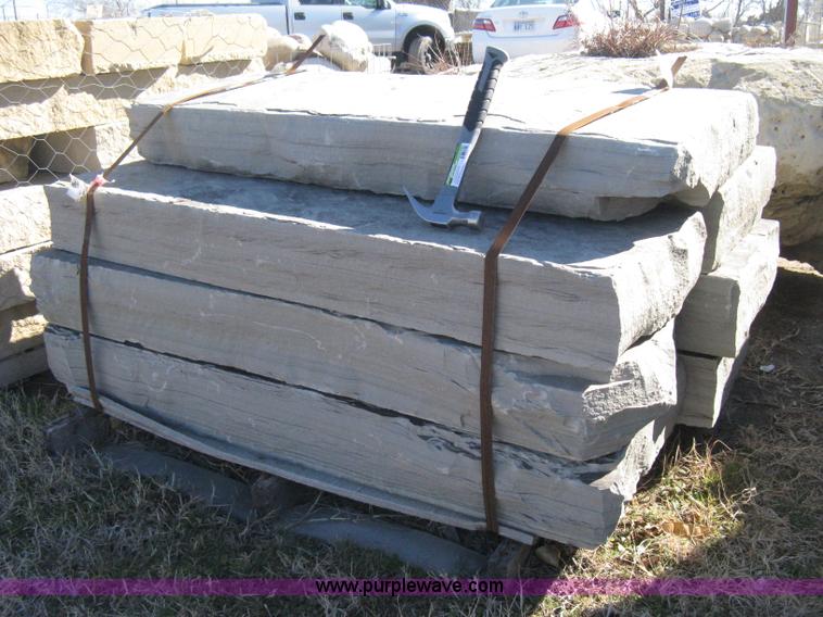 image for item Z9959 7 pieces Oklahoma blue 4' wide steps.