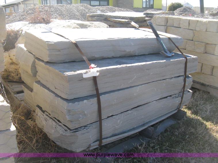 image for item Z9959 7 pieces Oklahoma blue 4' wide steps.