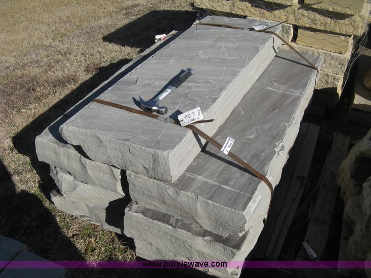 image for item Z9959 7 pieces Oklahoma blue 4' wide steps.