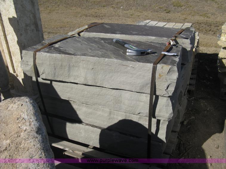 image for item Z9973 8 pieces 36" wide Oklahoma blue steps.