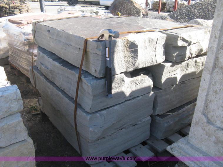 image for item Z9973 8 pieces 36" wide Oklahoma blue steps.