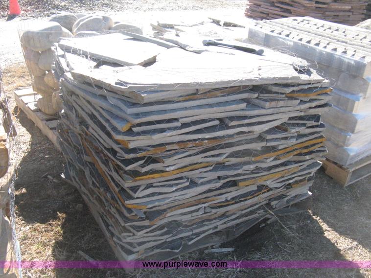 image for item Z9986 Oklahoma blue flagstone 1" minus