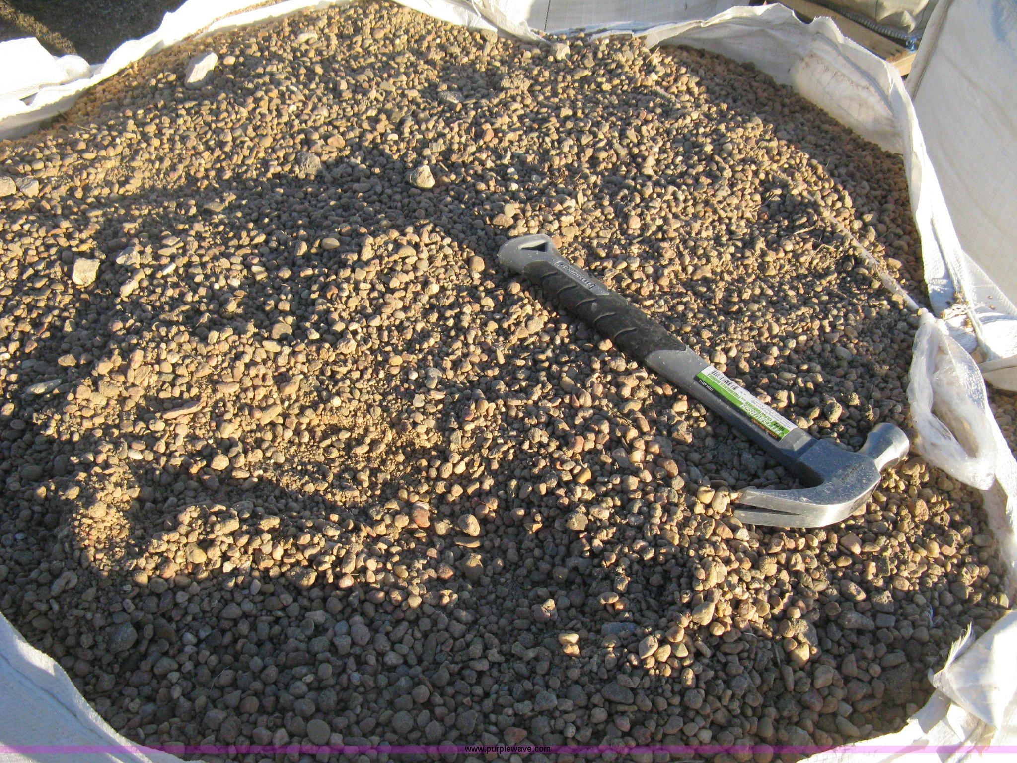 3 bags Kansas #50 mini river rocks 3/8