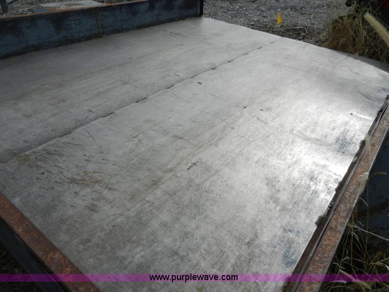 image for item A3962 Shop built tilt trailer